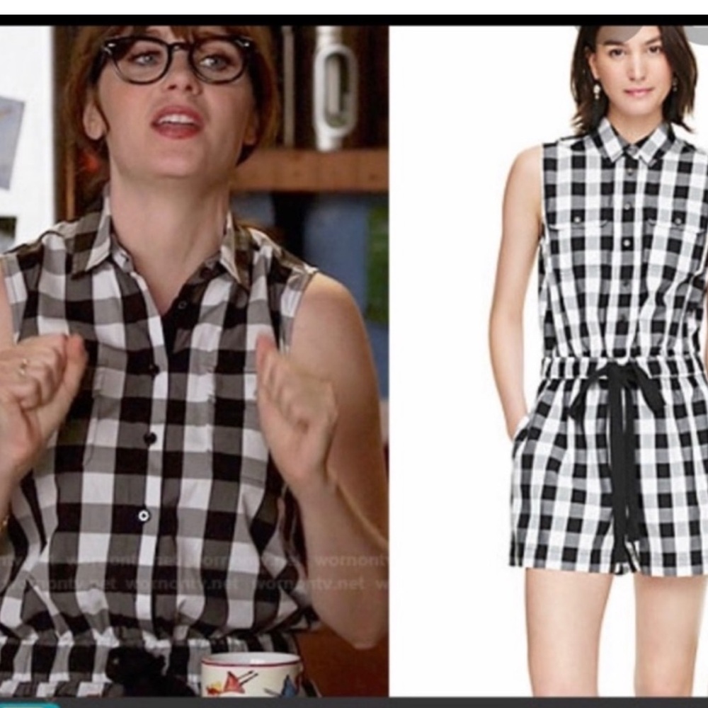 Kate Spade Gingham Romper